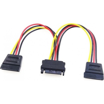 CAVO SERIAL ATA CABLE+CAVO ALIMENTAZIONE INTERNI PER PC DESKTOP hard drive e dvd