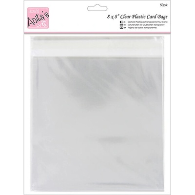 WEST DESIGN PRODUCTS LIMITED West Design Celofánové obaly na obálky 22 × 22 cm (50 ks)