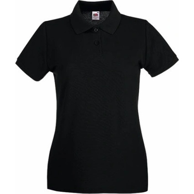Fruit of the Loom Dámska polokošeľa 63 030 0 Black