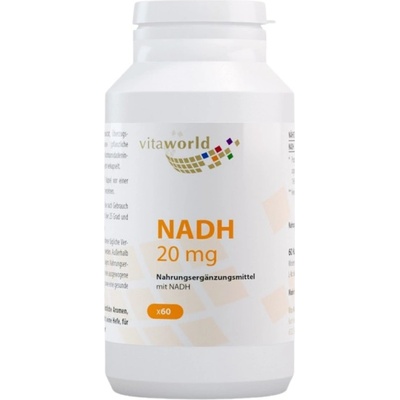 vitaworld NADH | Nicotinamide Adenine Dinucleotide 20 mg [60 капсули]