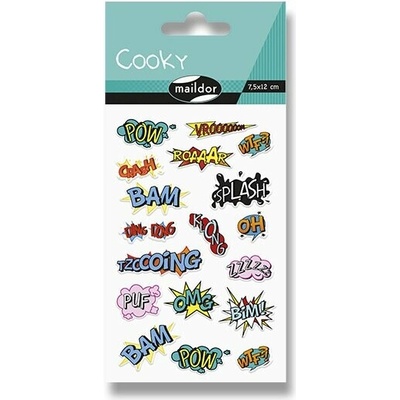 Maildor Samolepky 3D Cooky Komiks
