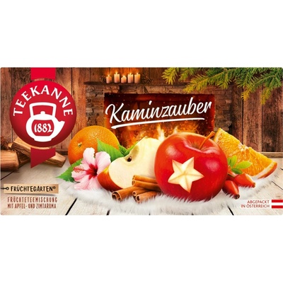 TEEKANNE Fruit Orchard Fireplace Magic 20 dvoukomorových sáčků
