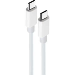 Maxlife Кабел MXUC-05 USB-C - USB-C, 60W, 1.0 м, бял - Maxlife