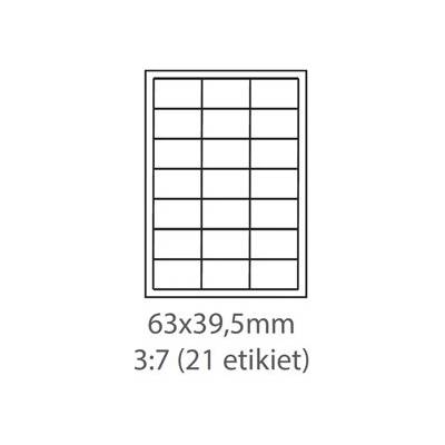Ecodata biele 21ks/A4 100 listov ECO-06303900