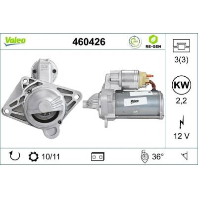 Startér VALEO 460426