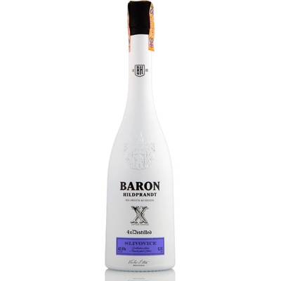 Baron Hildprandt Slivovice 42,5% 0,7 l (čistá fľaša)
