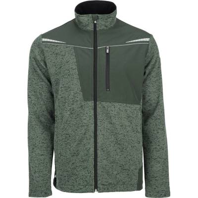 Cerva GROUP STIRLING STRETCH pletený svetr 10 KSŮ zelená, Velikost: 4XL