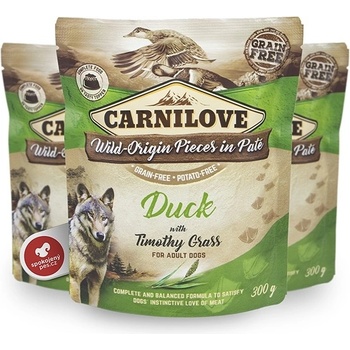 Carnilove Duck & timothy grass 300 g