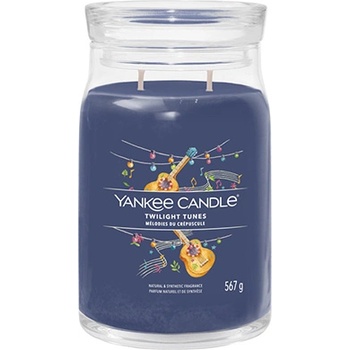 Yankee Candle Twilight Tunes голяма свещ с надпис 567 гр