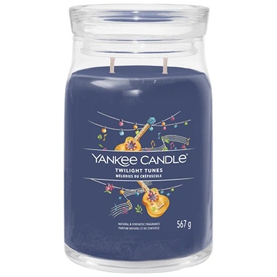 Yankee Candle Twilight Tunes голяма свещ с надпис 567 гр