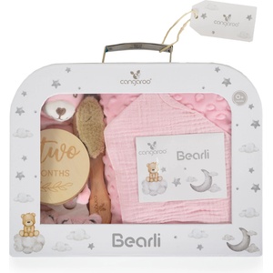 Cangaroo Подаръчен комплект 6 в 1 Cangaroo - Bearli, Розов (112140) - kindermarket