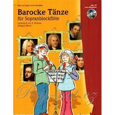 Baroque Dances + CD Barokové skladby pre 1-2 flauty