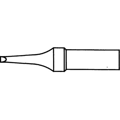 Weller 4ETR-1 spájkovací hrot plochá forma Veľkosť hrotov 1.6 mm Dĺžka hrotov 34.5 mm Obsah 1 ks