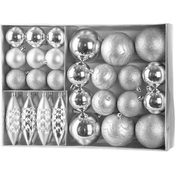 MagicHome Gule sada 31 ks biele na vianočný stromček