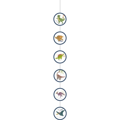 Amscan Висяща декорация Happy Dinosaur 130см