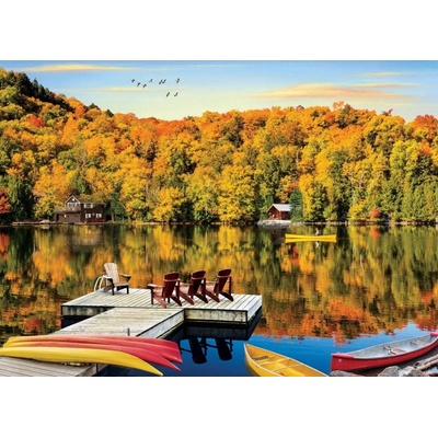 Eurographics Chata u jezera Quebec 1000 dielov