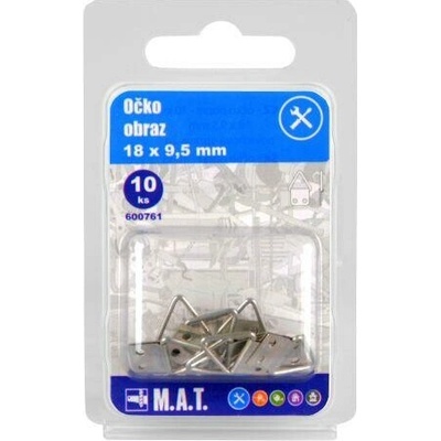 očko obraz 18x9,5mm Zn (10ks)