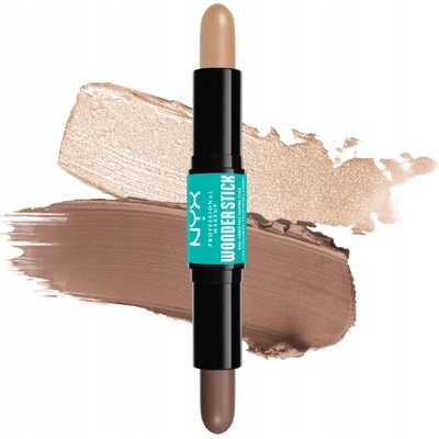 NYX Professional Makeup Wonder Stick Dual Face Lift obojstranná kontúrovacia tyčinka 01 Fair 2 x 4 g