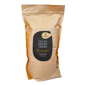 SONNENTOR Single Origin Nicaragua, 100% Арабика, кафе на зърна, органично, 1000 g