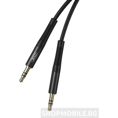 XO Аудио кабел XO cable audio NB-R175B jack 3, 5mm - jack 3, 5mm 2, 0 m, Черна (NB-R175B)