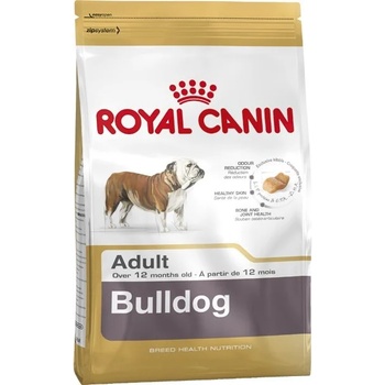 Royal Canin Royal Canin Bulldog Храна за кучета, суха, за булдог, възрастни, с птиче и ориз, 12 kg