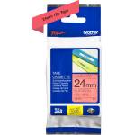 Brother P-Touch TZE-451 black on red 24mm (TZE451) - BestPC
