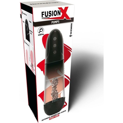 Fusion X Automatic Magnify Penis Pump Clear, pánska vákuová pumpa