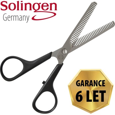 Mars Soligen Nůžky efilační oboustranné plast 15,7 cm – Zboží Mobilmania