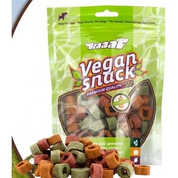 Braaaf БРАФ Веган дентални кръгчета микс 1см