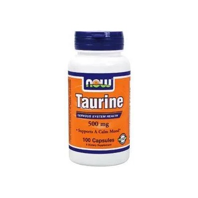 NOW Таурин NOW 500mg. / 100 Caps. , 2043