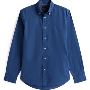 Tommy Hilfiger Риза с дълъг ръкав Tommy Hilfiger Core Flex Long Sleeve Poplin Shirt - Aegean Sea DBZ