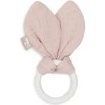 Jollein Бебешка гризалка Jollein - Bunny Ears, Wild Rose (560359)