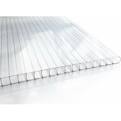 Lexan Polykarbonátová komorová deska 2UV 2100 x 6000 x 10 mm čirá 1 ks