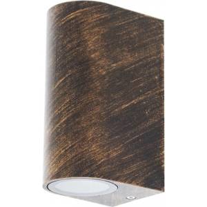ELBULGARIA Външен аплик Elbulgaria - 2x40W, IP44, цвят антично злато (1495-sbc)