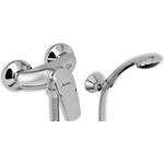 FERRO Metalia 57 - Стенна душ-батерия без аксесоари, 10 см, хром 57065/1, 0 (57065/1,0)