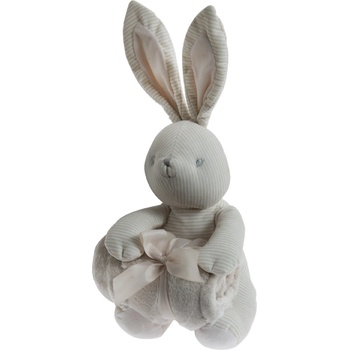 Gamberritos Одеало 80х110 + играчка Зайче, бежово (108842)