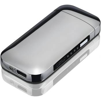 HARAHU Електрически запалвач с usb зареждане sh-25701 - Сребрист kp25701 (sh-25701)