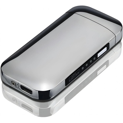 HARAHU Електрически запалвач с usb зареждане sh-25701 - Сребрист kp25701 (sh-25701)