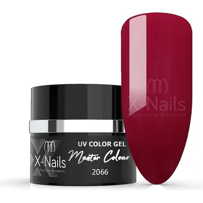 X Nails bezvýpotkový UV/LED gel Master Line DEEP CERISE 5 ml