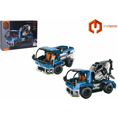 iM.Master Stavebnice Nákladní auto a domíchávač 2v1 RC 26cm
