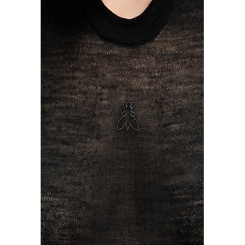 Patrizia Pepe Вълнено боди Patrizia Pepe в черно от лека материя 2K0349 K034 (2K0349.K034)