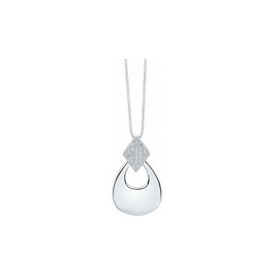 Fiorelli Strieborný prívesok s retiazkou silver P5414C