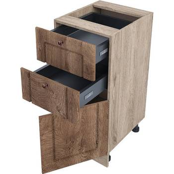 ИРИМ Долен кухненски шкаф Сити АРФ-Дъб натурал-06-53 40 см