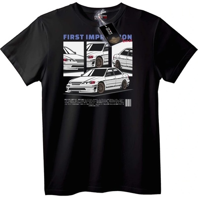 NOONEBRAND Тениска Car Mania First Impression - XS, Black