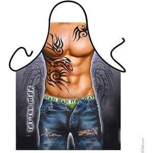  Секси готварска престилка, татуирано момче - Tatoo Boy (ITATI34140)
