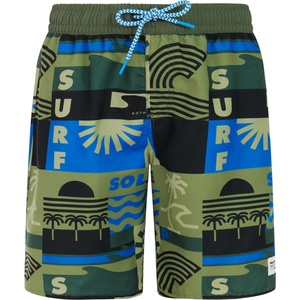 Protest Детски бански слипове Protest Kid's PRTTonny Swim brief - Thyme - размер 140 (EU) (750-2894-0314)