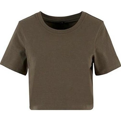 New Morning Studios Dámský crop top NM006 Olive