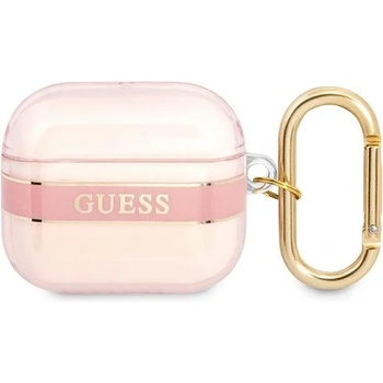 Guess Калъф Guess GUA3HHTSP за AirPods 3. розов, Strap Collection (GUE002019-0)