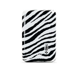 Ttec Външна батерия ttec ArtPower 10.000mAh Powerbank, Type-C - Зебра