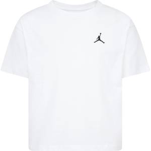 Air Jordan Детска тениска Air Jordan Jumpman Cropped T-Shirt Junior Girls - White/Blk SL - sportihobi - 74,30 лв